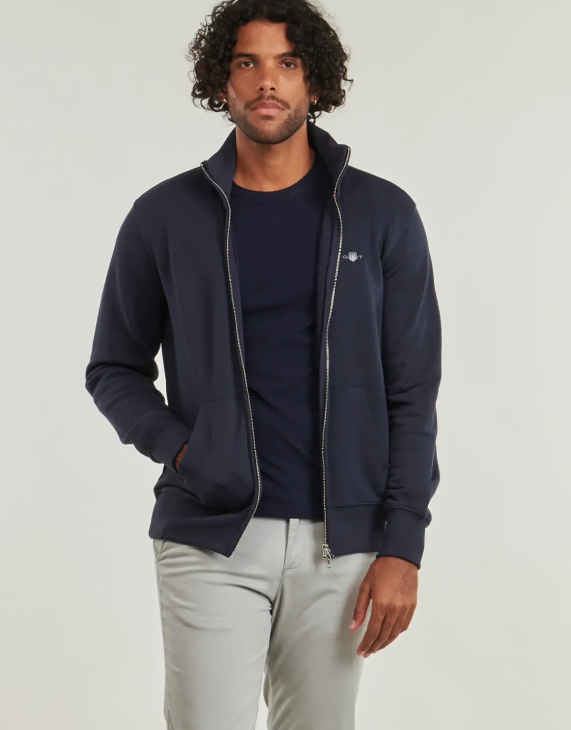 Gant - REG SHIELD FULL ZIP SWEAT