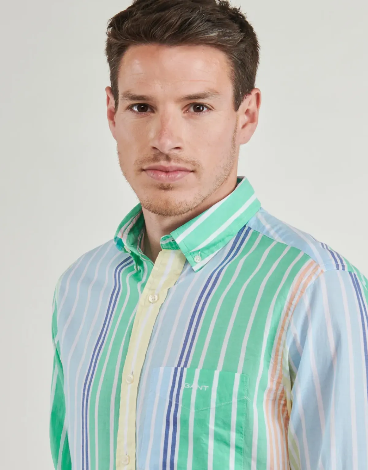 Gant - REG VOILE MULTI STRIPE SHIRT