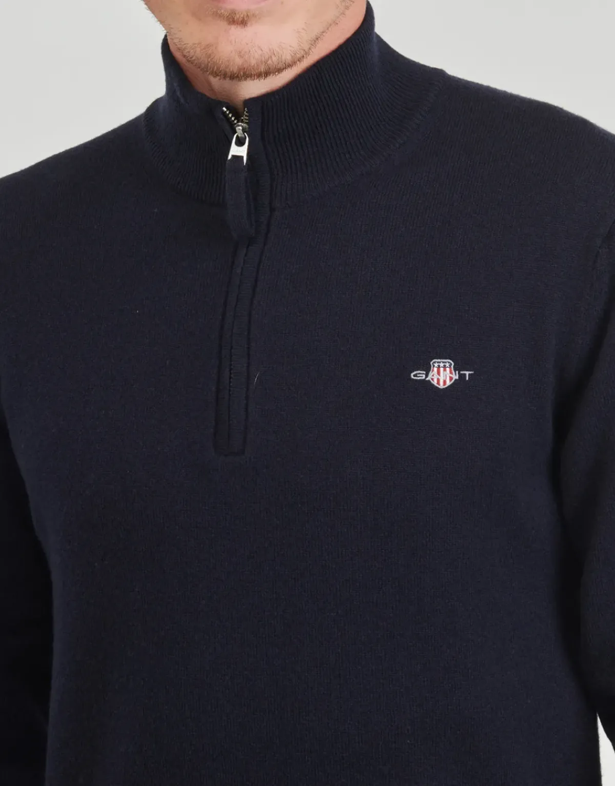 Gant - SUPERFINE LAMBSWOOL HALF ZIP