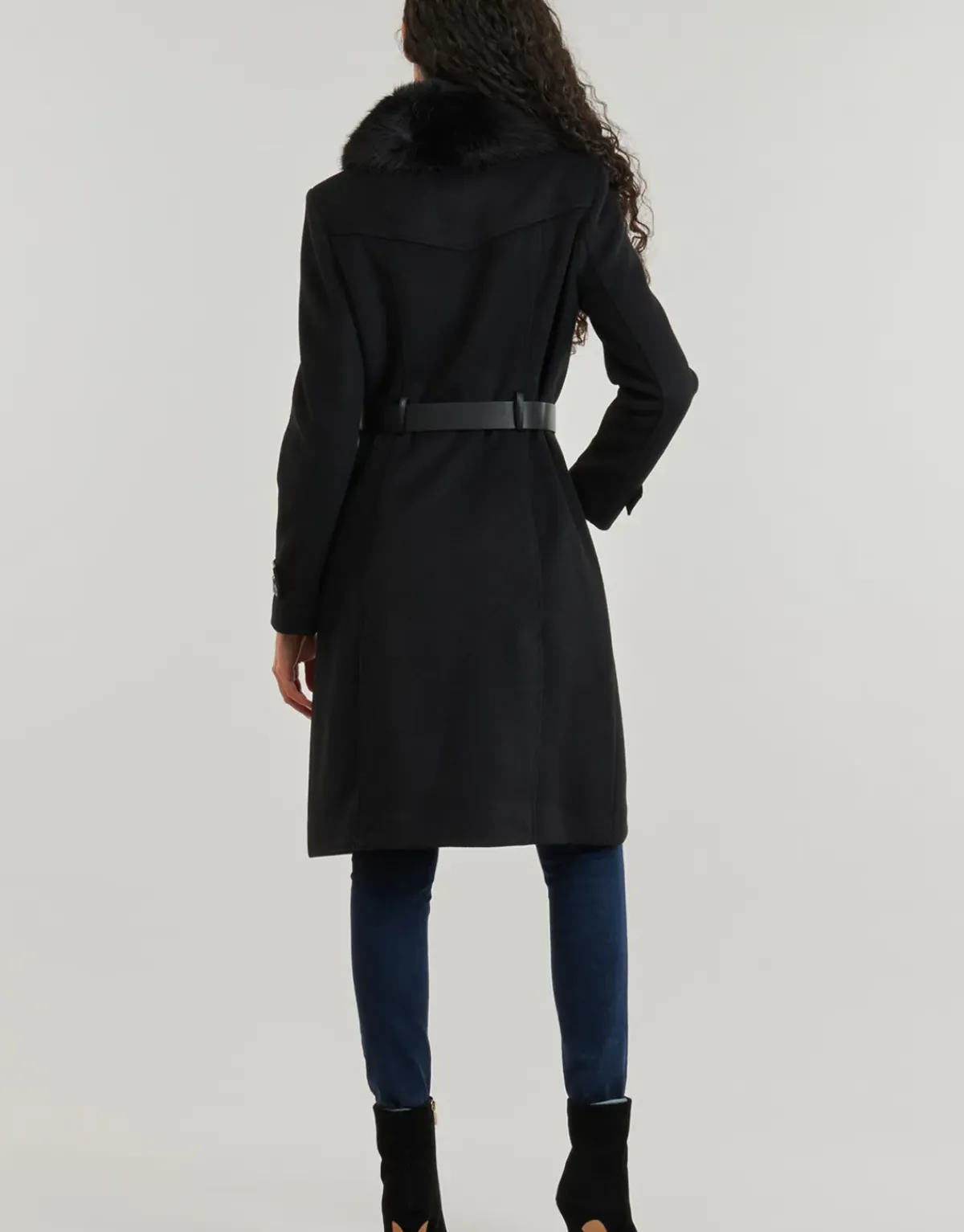 Guess - AMELIA DOUBLE BREAST BELT COAT