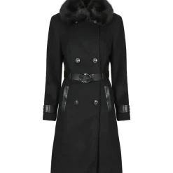 Guess - AMELIA DOUBLE BREAST BELT COAT