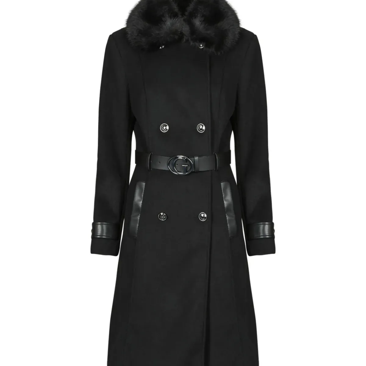 Guess - AMELIA DOUBLE BREAST BELT COAT