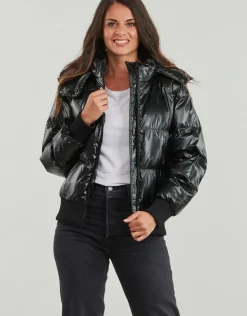 Guess - BICE METALLIC HOODIE PUFFER