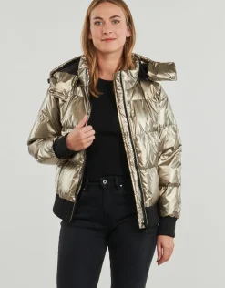 Guess - BICE METALLIC HOODIE PUFFER