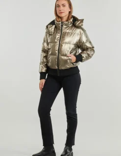 Guess - BICE METALLIC HOODIE PUFFER