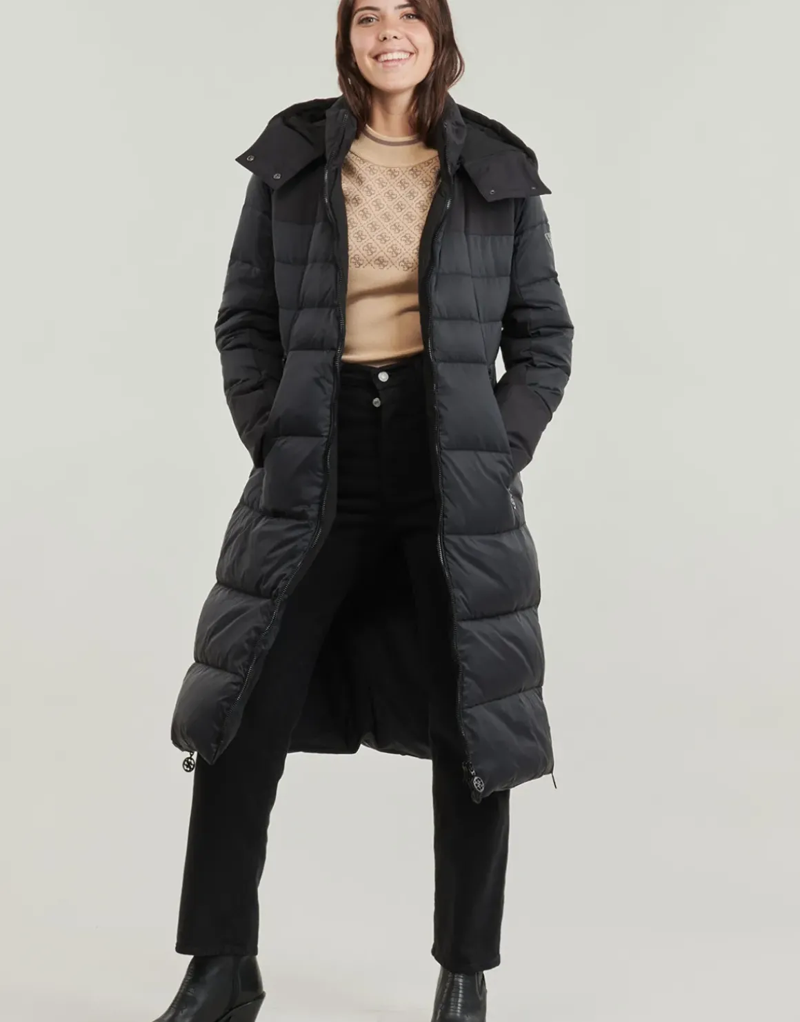 Guess - CAROLYN LONG REAL DOWN JKT