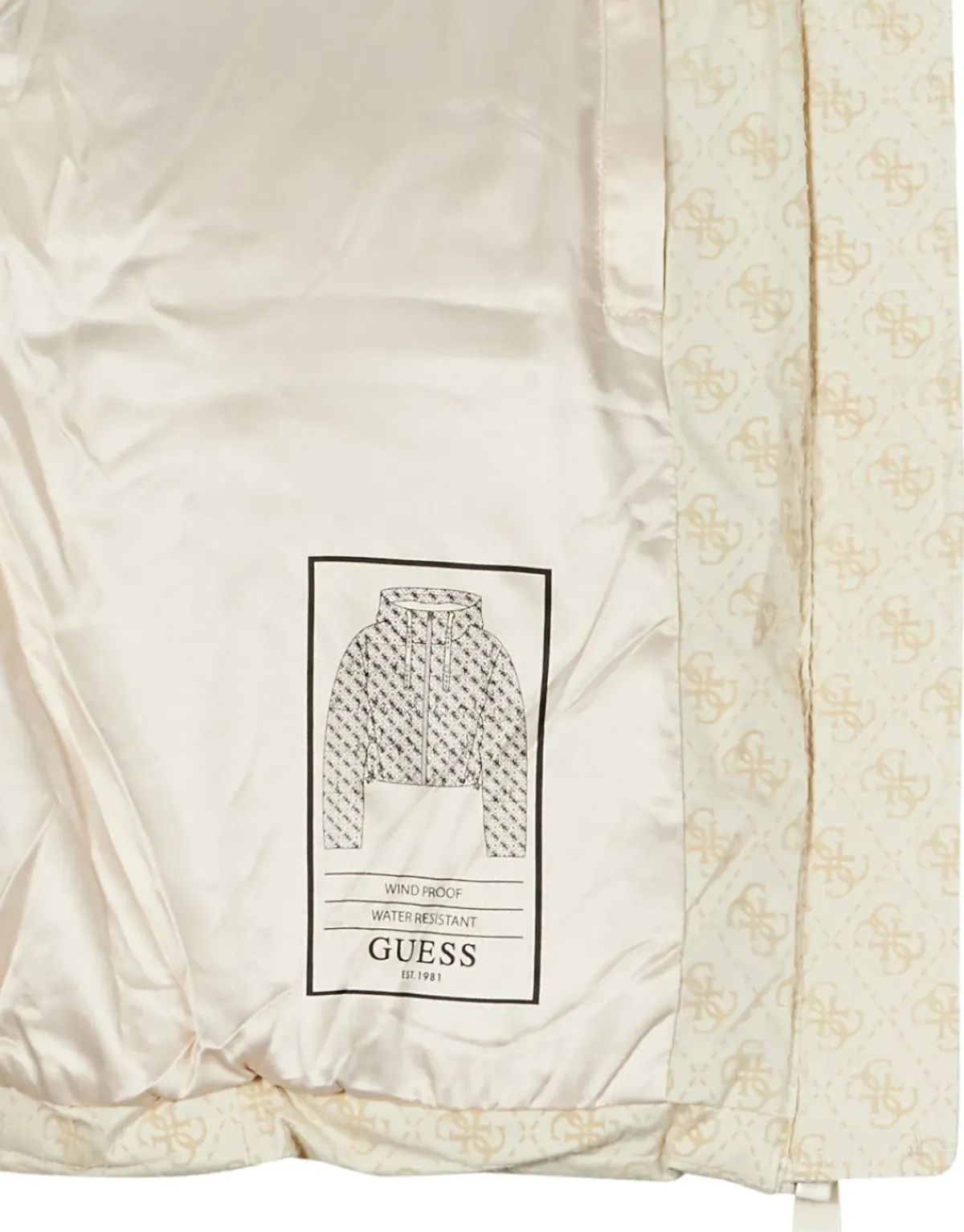Guess - DAISY PUFFER LOGO FLOCK