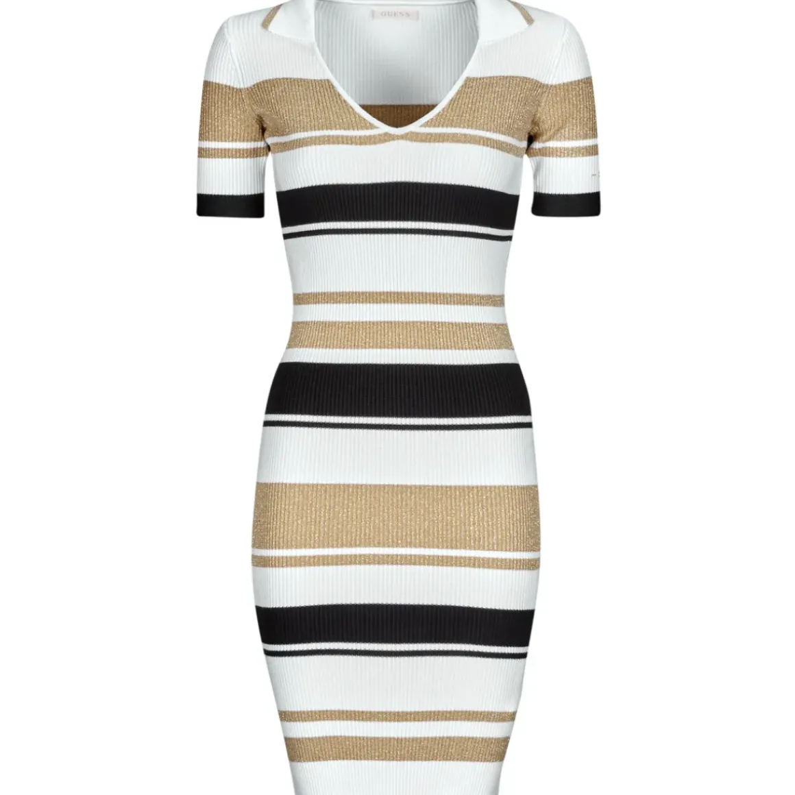 Guess - EVIE STRIPED POLO DRESS