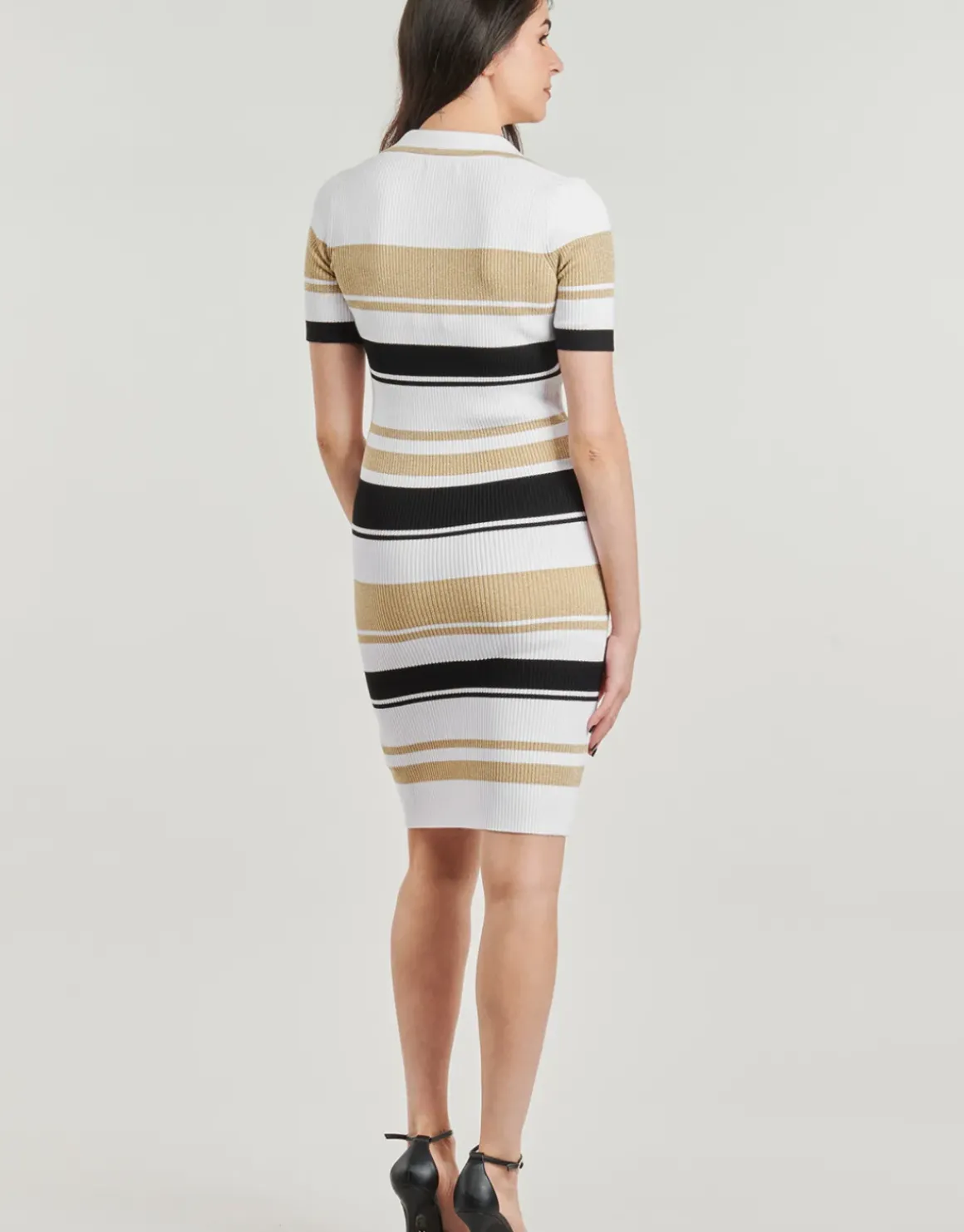 Guess - EVIE STRIPED POLO DRESS