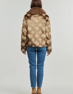 Guess - KARINE FUR LOGO JKT