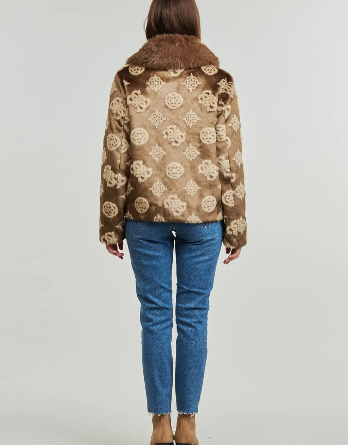 Guess - KARINE FUR LOGO JKT