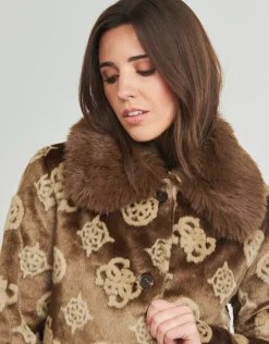 Guess - KARINE FUR LOGO JKT