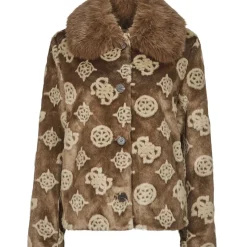 Guess - KARINE FUR LOGO JKT