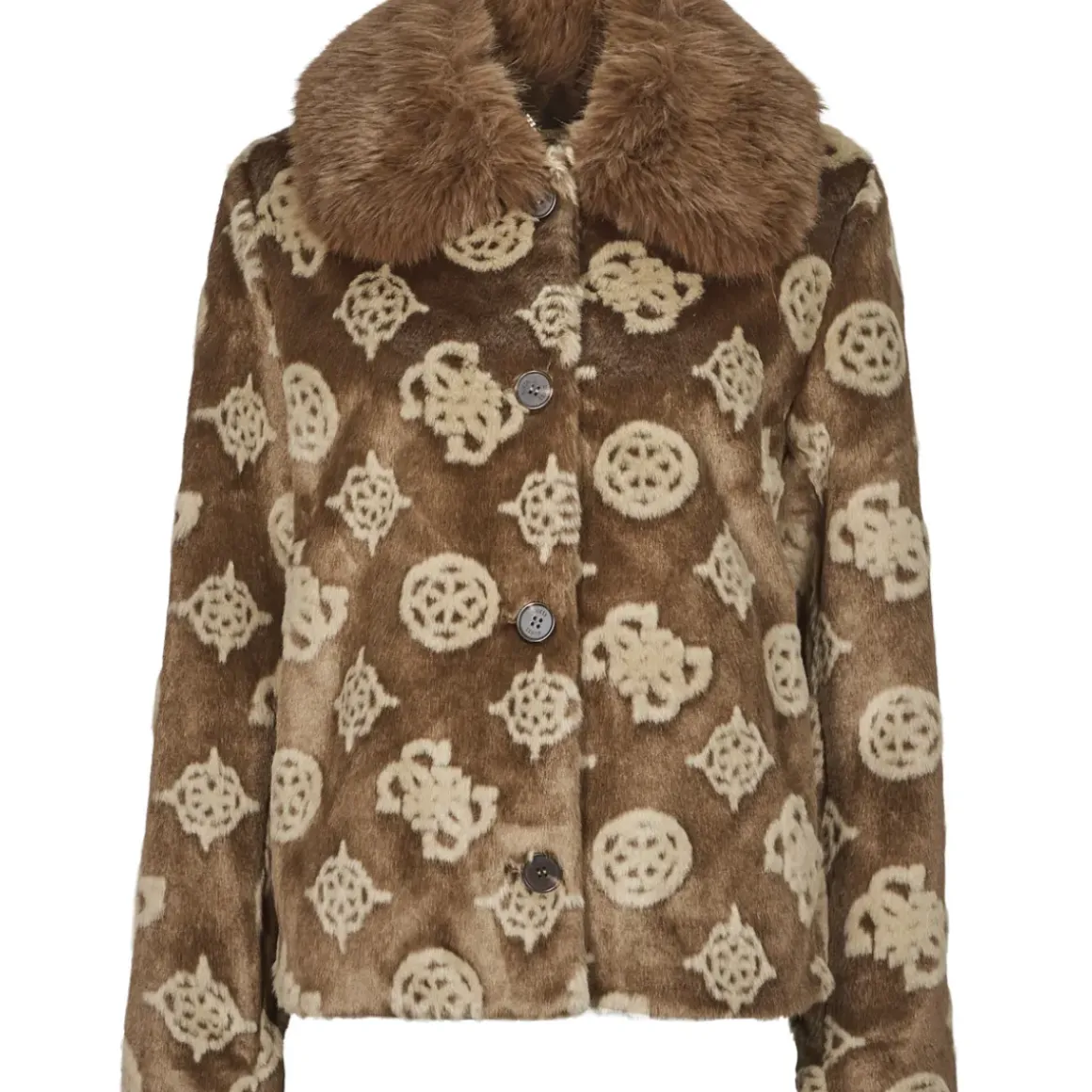 Guess - KARINE FUR LOGO JKT