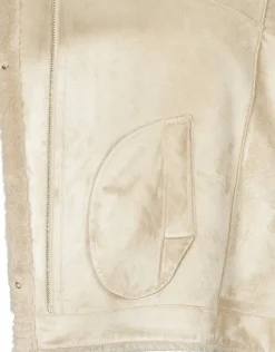 Guess - LS ELISABETTA SHEARLING COAT