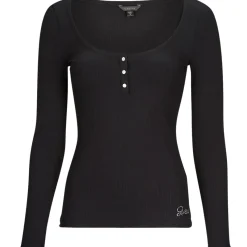 Guess - LS KARLEE JEWEL BTN HENLEY