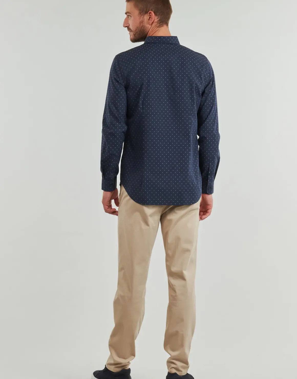 Guess - LS SUNSET MELANGE SHIRT