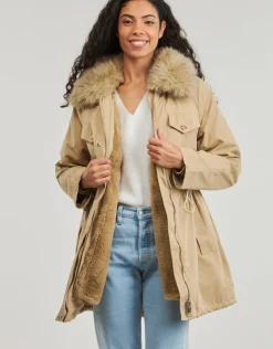 Guess - LUCIE PARKA FAUX FUR
