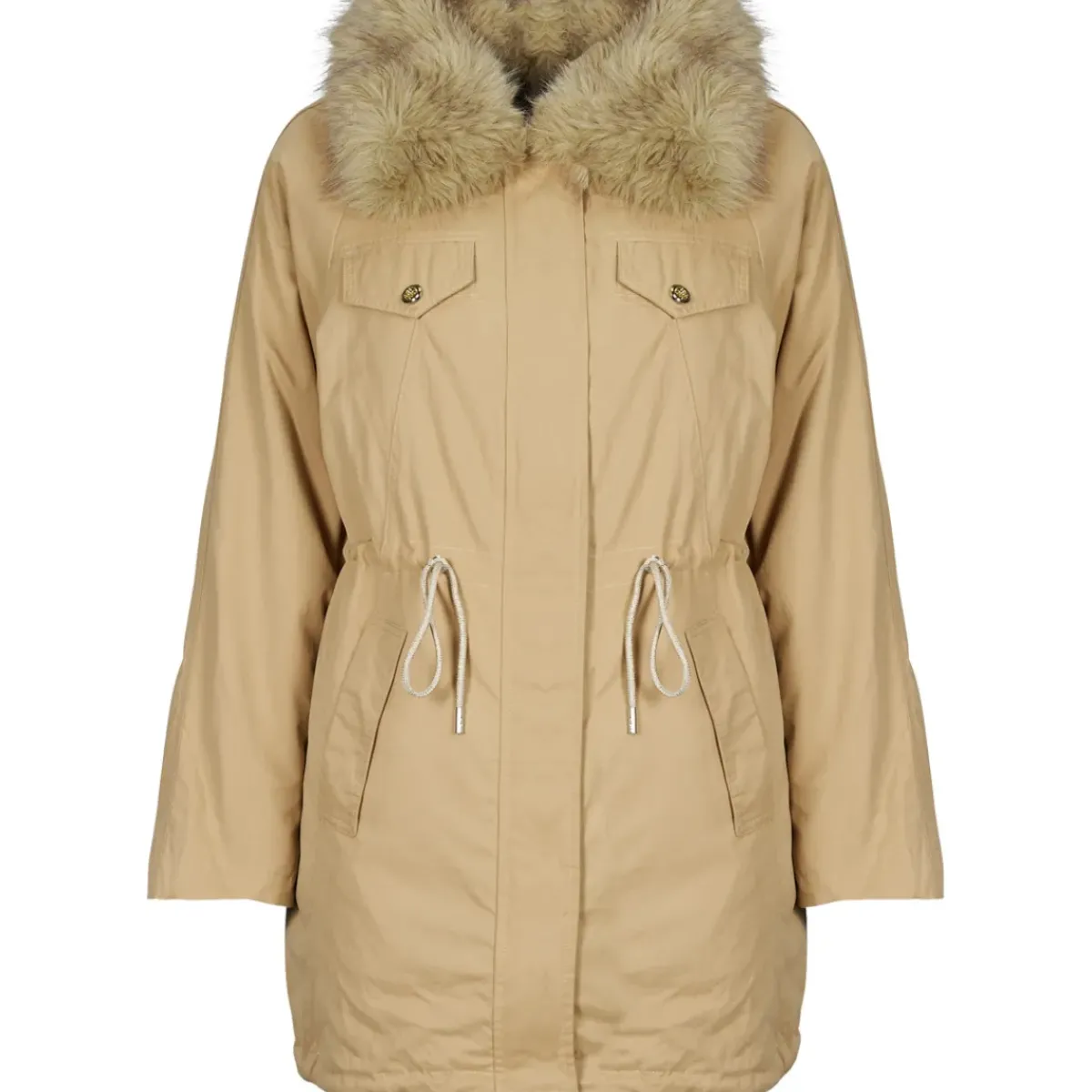 Guess - LUCIE PARKA FAUX FUR