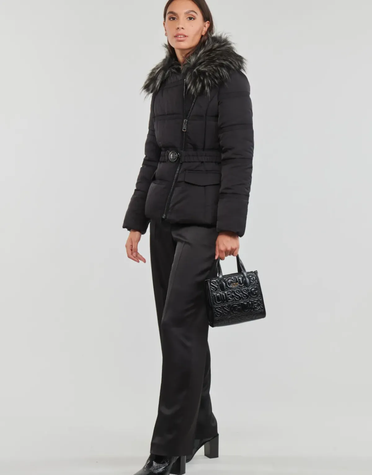 Guess - MARISOL SHORT BELTED JACKET