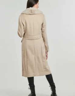 Guess - NANCY FIT COAT FAUX FUR COLLAR