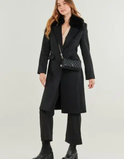 Guess - NANCY FIT COAT FAUX FUR COLLAR