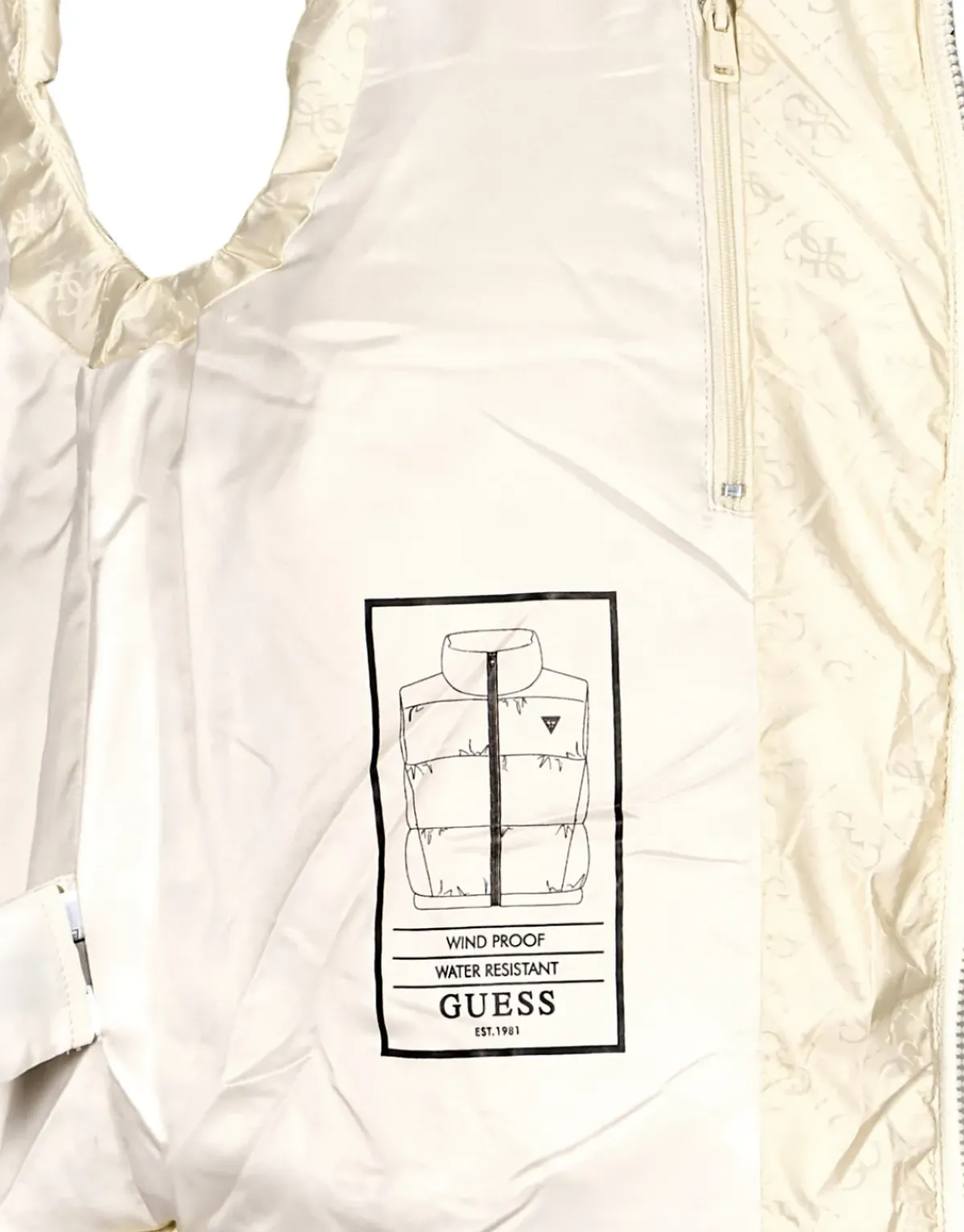 Guess - NEW 4G LOGO PADDED VEST