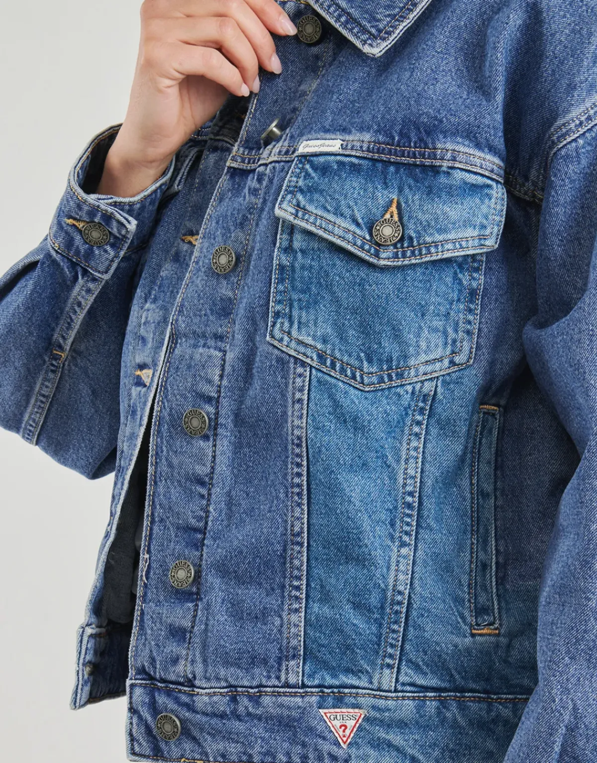 Guess - OVERSIZE TRUCKER JACKET