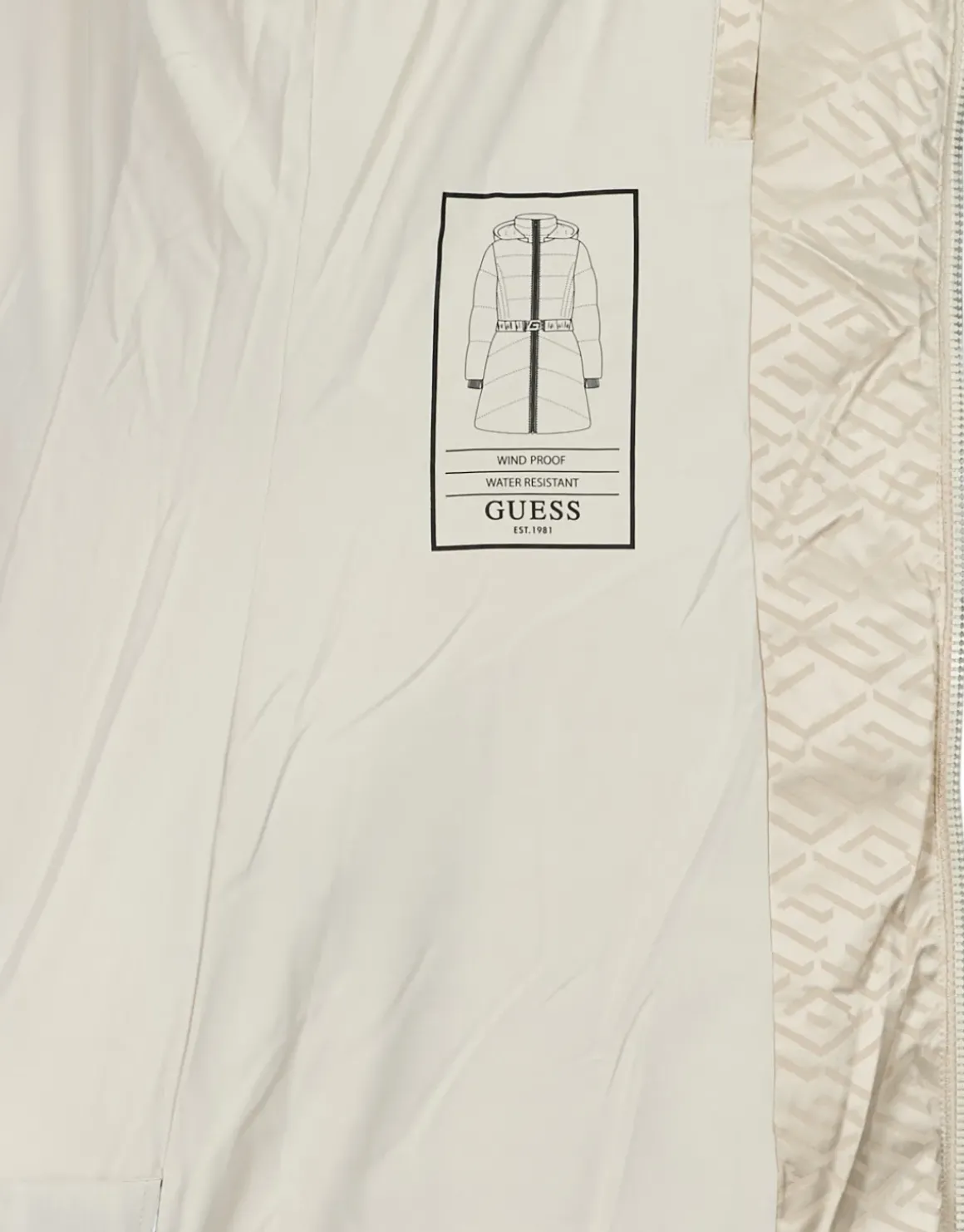 Guess - SELINE LOGO MIDI PUFFER