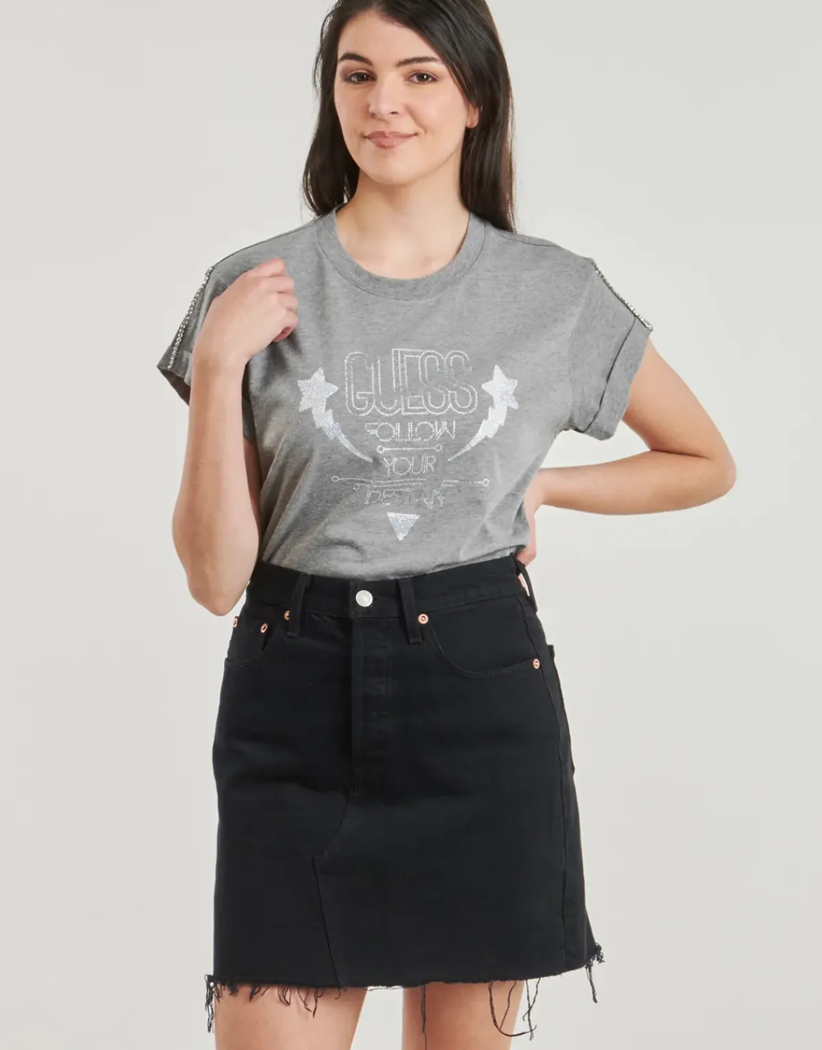 Guess - SLEEVES STRASS