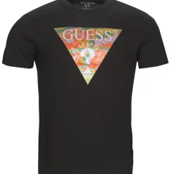 Guess - SS BSC ABSTRACT TRI LOGO TEE