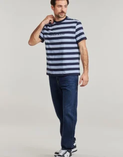 Guess - SS CN REG STRIPED YD TEE