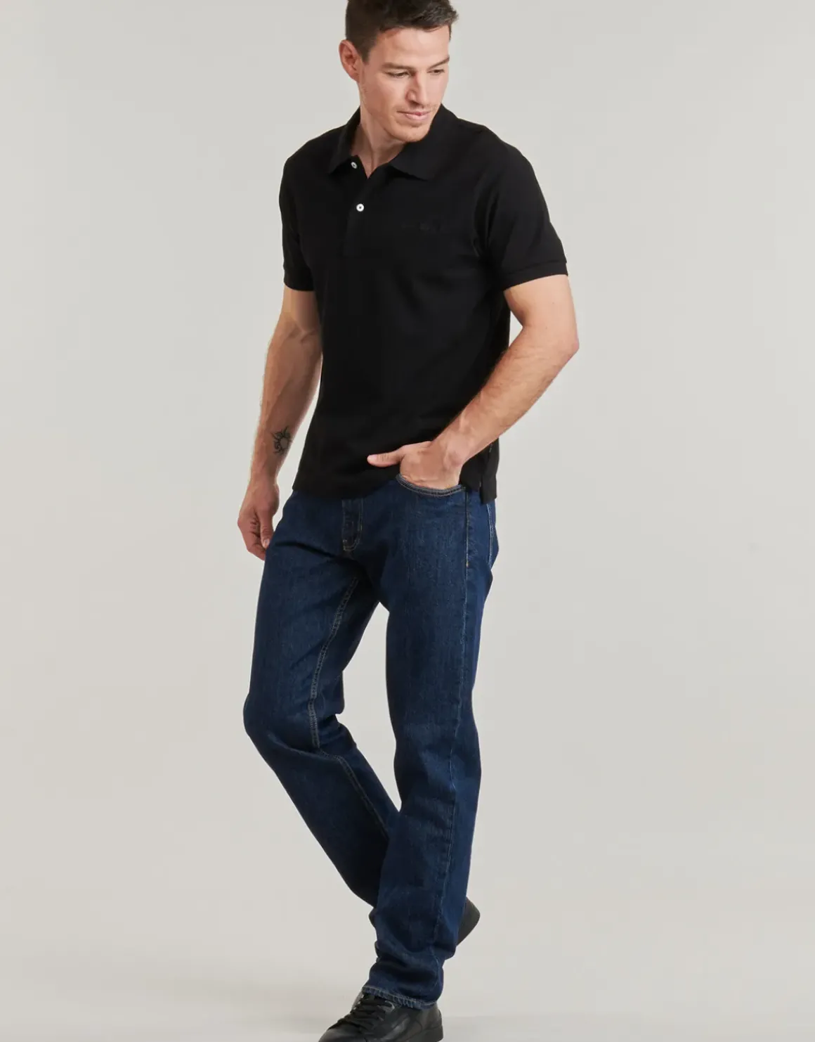Guess - SS EMBRO LOGO POLO
