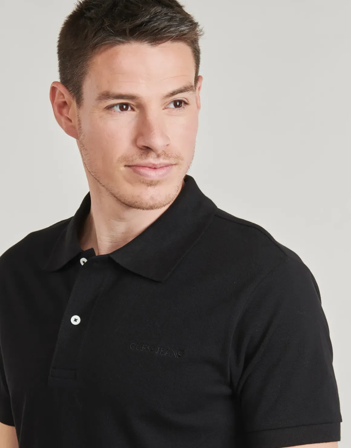 Guess - SS EMBRO LOGO POLO