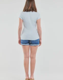 Guess - SS KARLEE JEWEL BTN HENLEY
