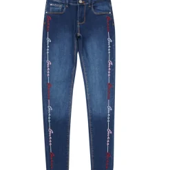 Guess - DENIM SKINNY EMBROIDER