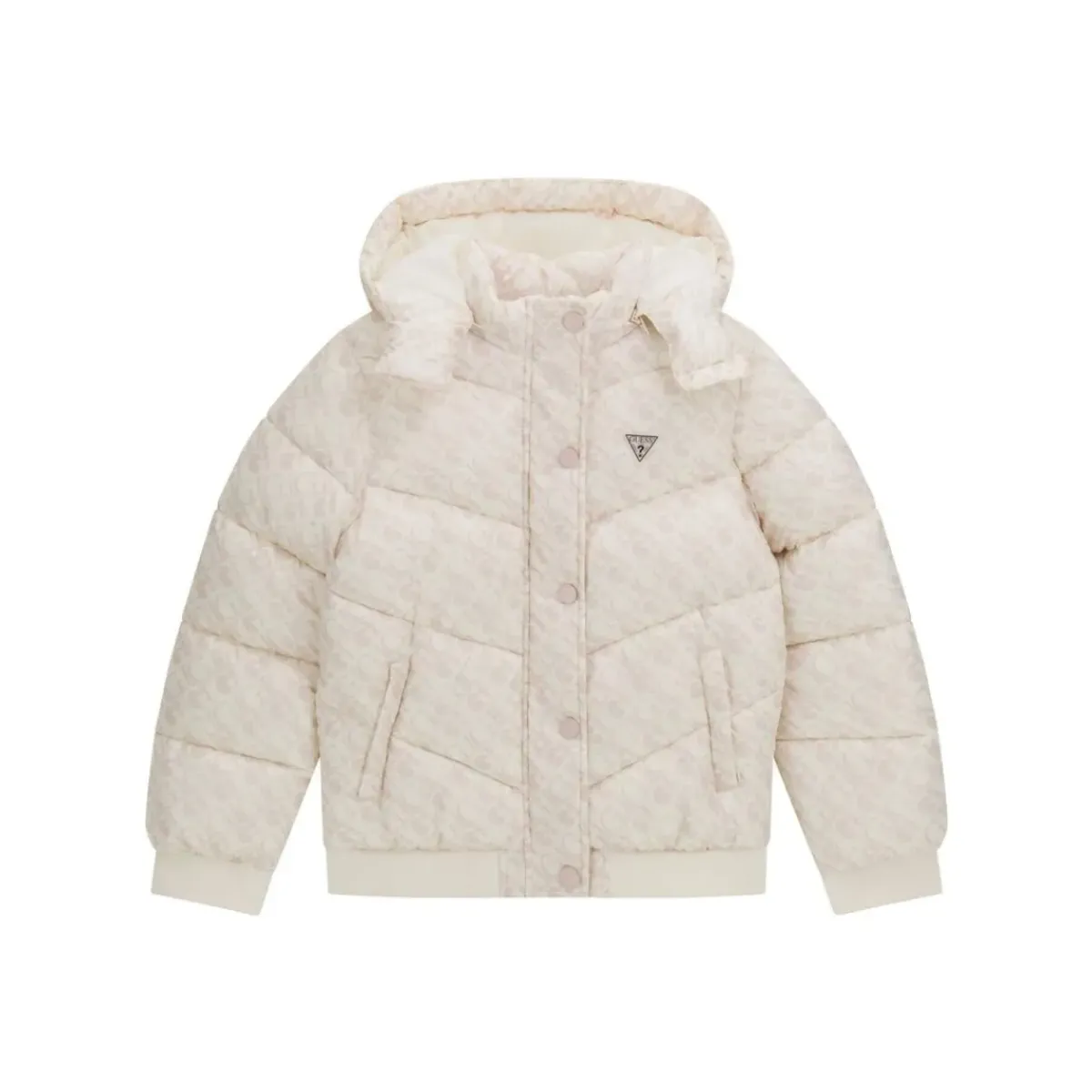 Guess - HOODED LS PADDED PUFFER