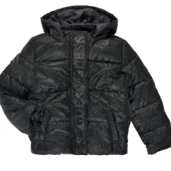 Guess - HOODED LS PUFFER