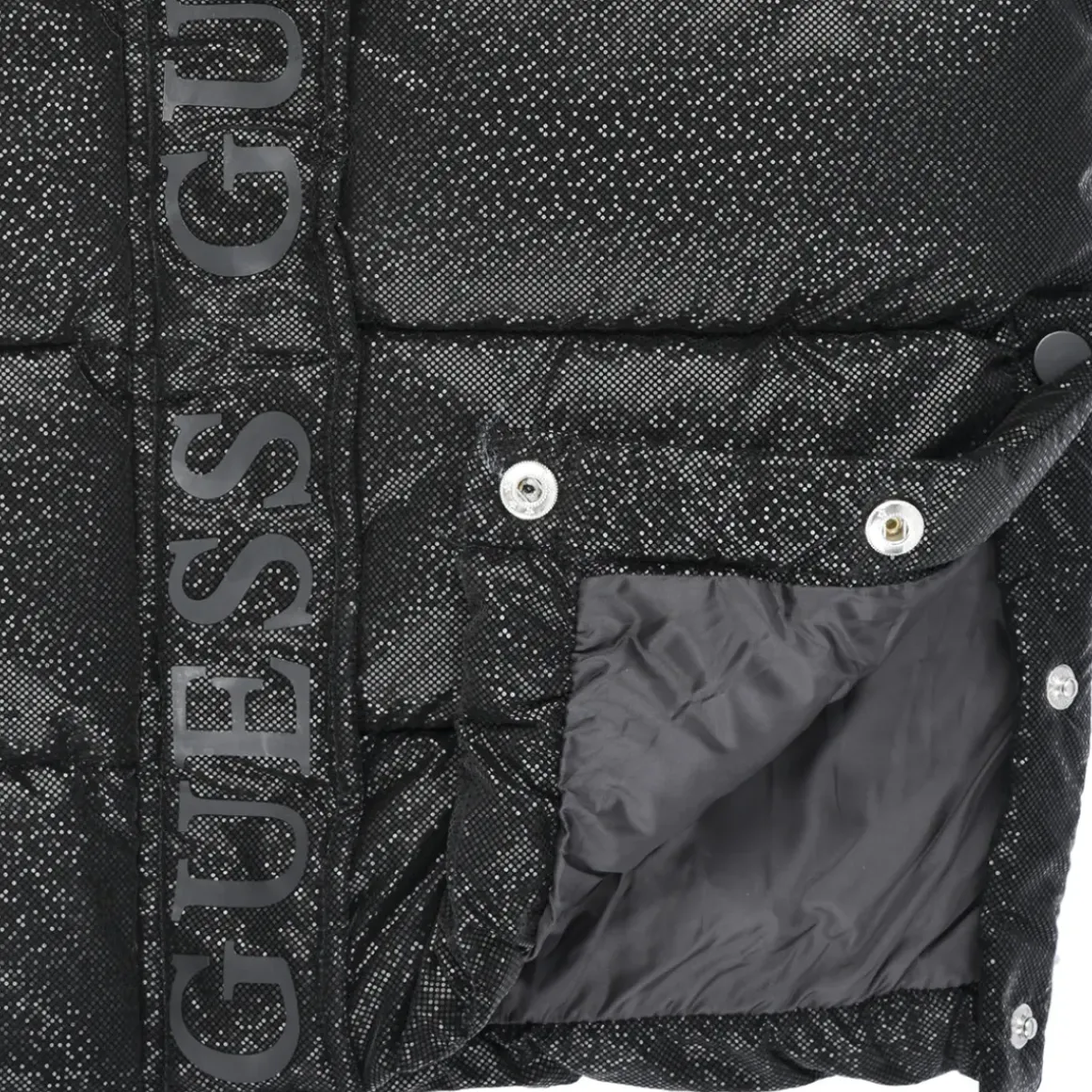 Guess - HOODED PADDED LS JACKET W/ZIP