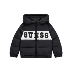 Guess - PADDED HOODED LS JACKET W ZIP