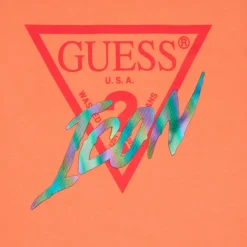 Guess - ROLLED UP SLEEVES TERRY DRESS