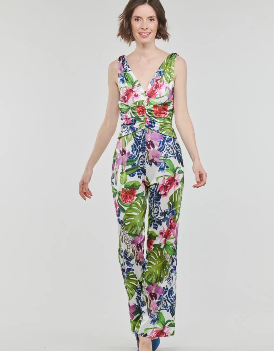 Guess - SS COWL POPLIA OVERALL