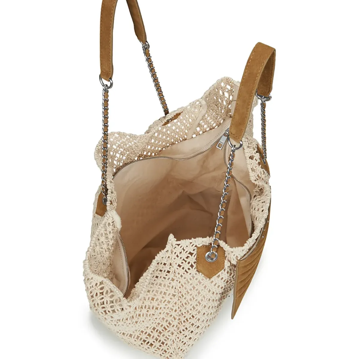 Ikks - 1440 CABAS XL CROCHET SUEDE