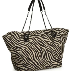 Ikks - 1440 CABAS XL TOILE ZEBRE