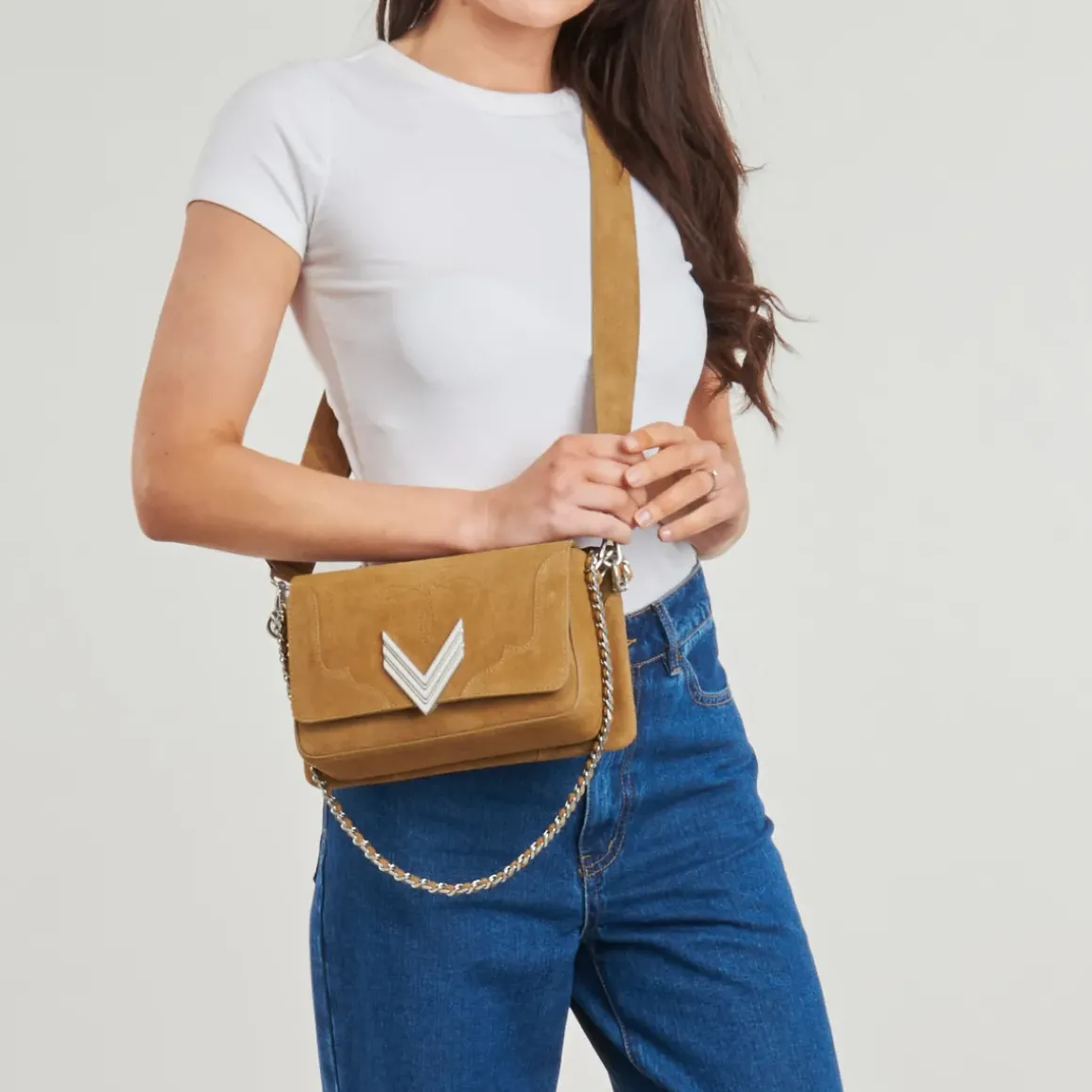 Ikks - 111 WESTERN COL CAMEL DECOUPE SUEDE