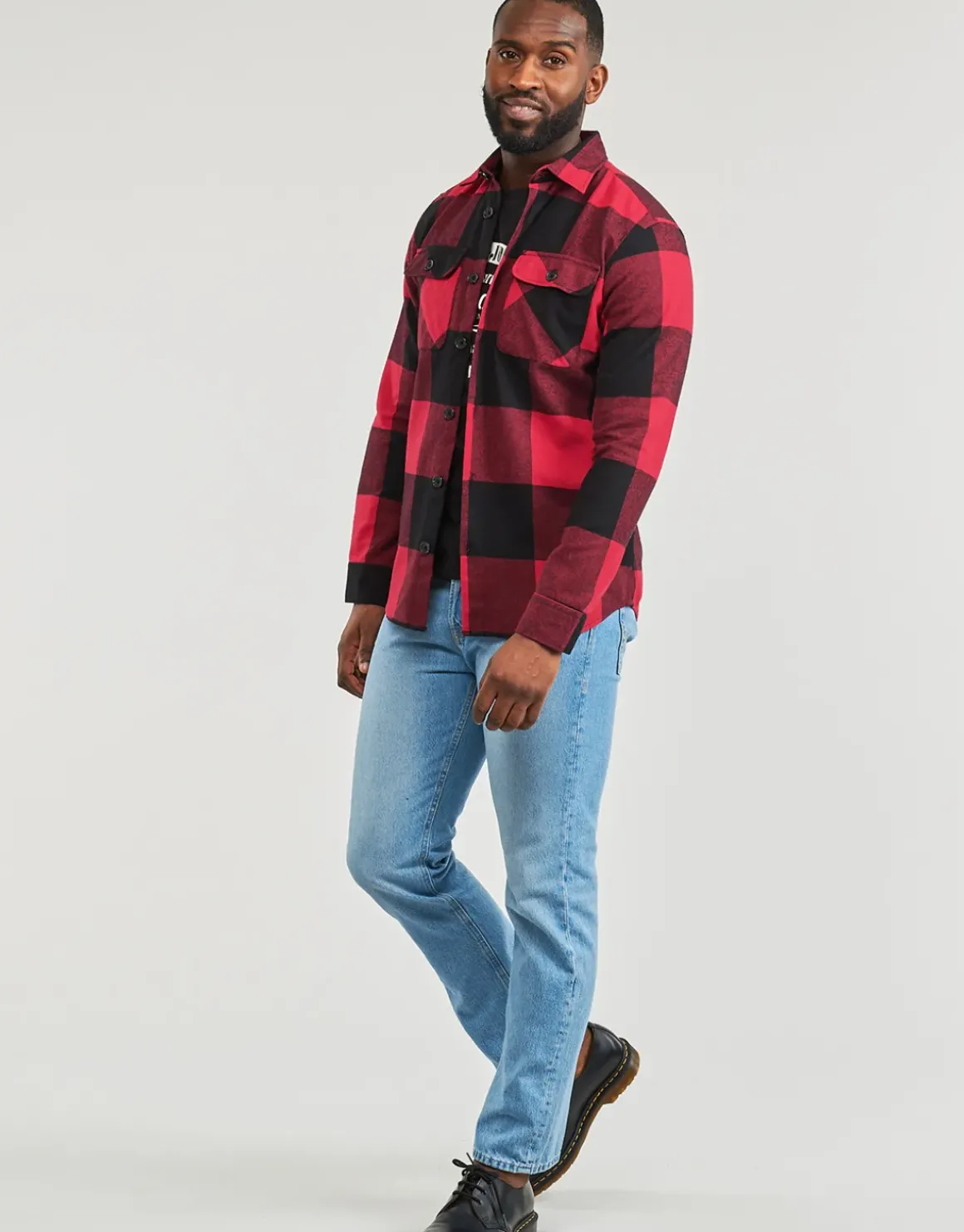 Jack & Jones - JJEDARREN BUFFALO OVERSHIRT LS