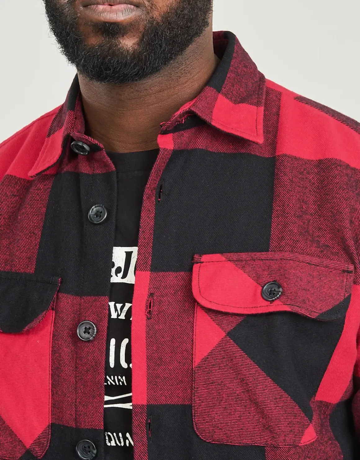 Jack & Jones - JJEDARREN BUFFALO OVERSHIRT LS