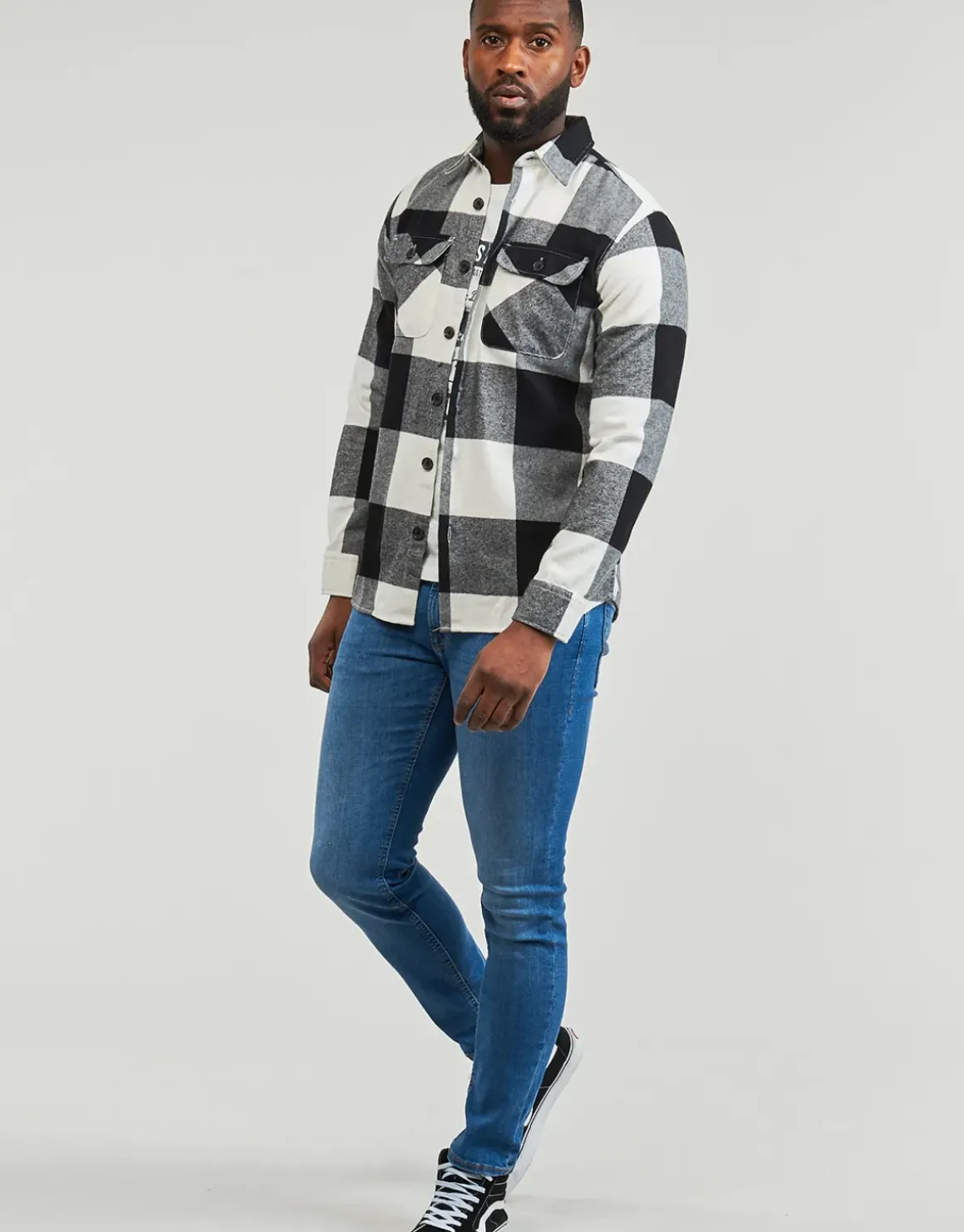 Jack & Jones - JJEDARREN BUFFALO OVERSHIRT LS