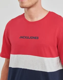 Jack & Jones - JJEREID BLOCKING TEE SS