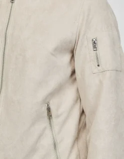 Jack & Jones - JJEROCKY FAUX SUEDE BOMBER
